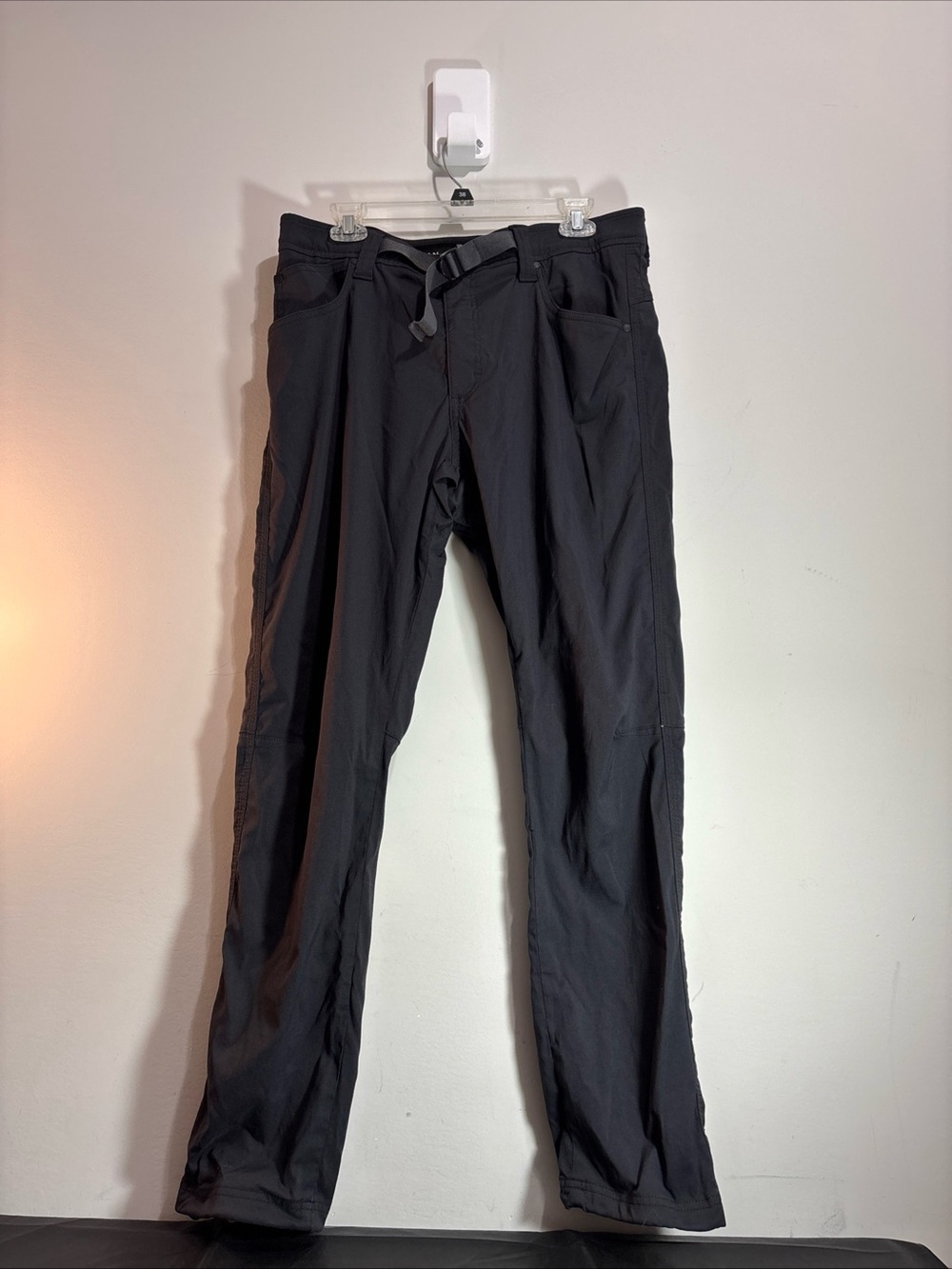 Wrangler All Terrain Gear Men's Black Performance Outdoor Pants. J-95